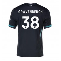 Pánský Fotbalový dres Liverpool Ryan Gravenberch #38 2024-25 Venkovní Krátký Rukáv